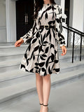 WesternStitch Women's Classic Floral Midi Dress WesternStitch