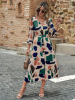 WesternStitch Geo Print Belted Dress WesternStitch