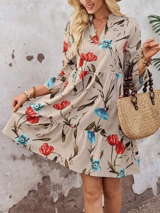 WesternStitch Breezy Bloom Tiered Dress WesternStitch