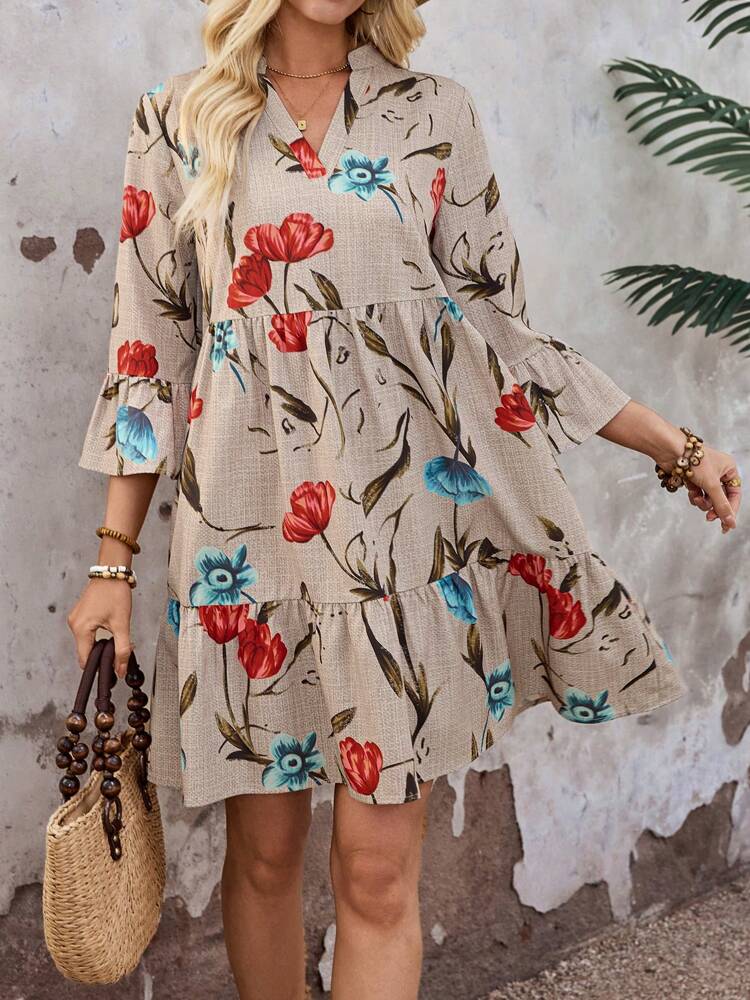 WesternStitch Breezy Bloom Tiered Dress WesternStitch