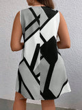 WesternStitch Plus Geo Print Tank Dress WesternStitch