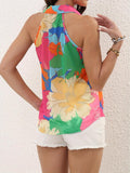 Women's Printed Rayon Shirt Top for Women WesternStitch