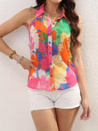 Women's Printed Rayon Shirt Top for Women WesternStitch