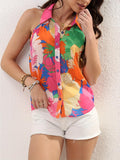 Women's Printed Rayon Shirt Top for Women WesternStitch